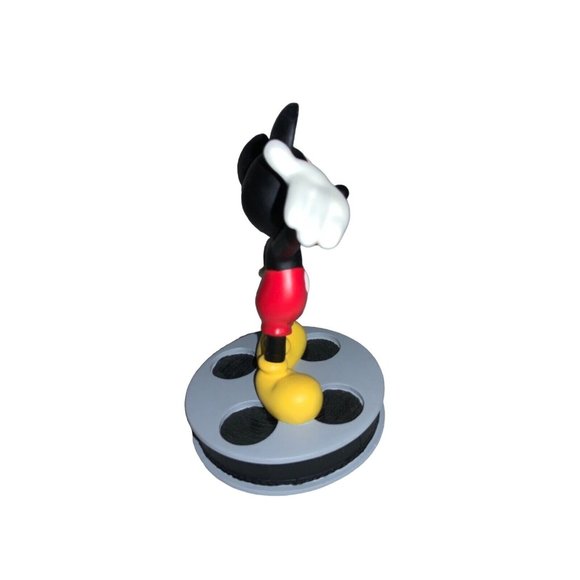 Disney Mickey Mouse Figurine 1999 Applause Resin Figure Standing on Film Reel - Picture 5 of 10